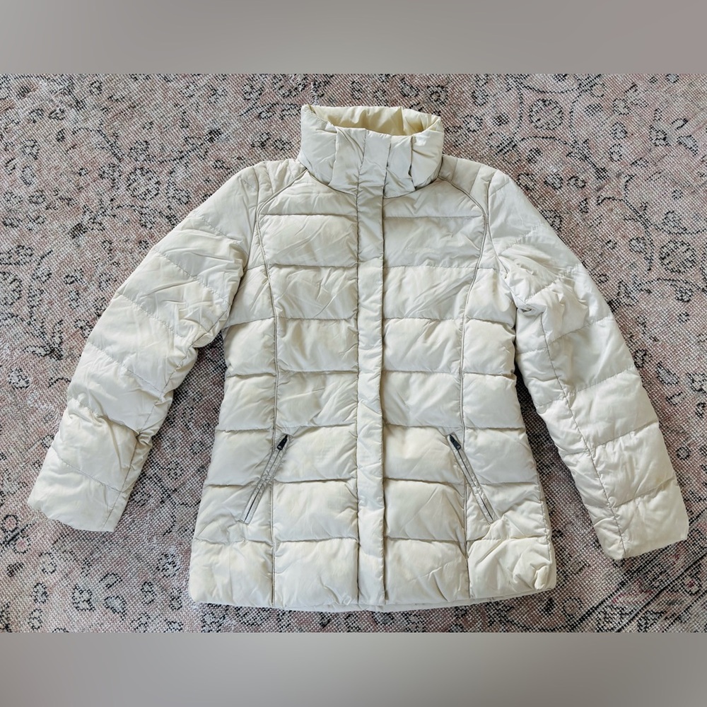 Max Mara weekend down jacket cream M 42